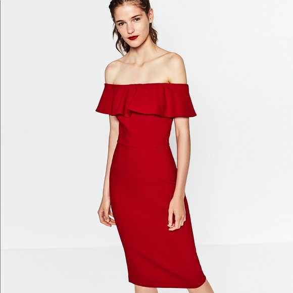 Zara Dresses & Skirts - ✨ ZARA
Off-The-Shoulder Dress✨